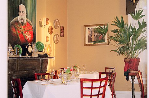 Dining room of Franz Josef at the Vienna Restaurant